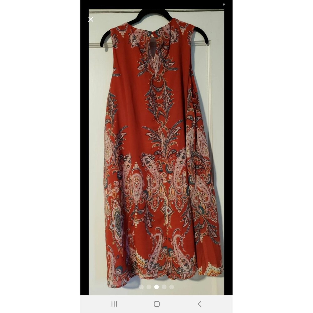 Dress Studio one red aline summer lined - Picture 3 of 5